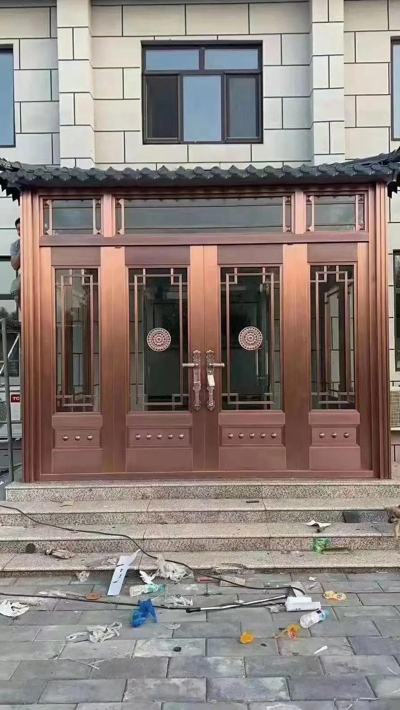 拼接铜门#高档大气上档次 #铜门